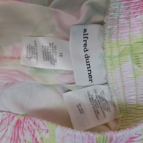 ALFREDO Dunner floral high rise light pants - Picture 5 of 5